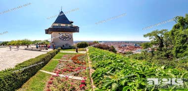 Aerial View Of Graz City Center - Graz, Styria, Austria, Europe.