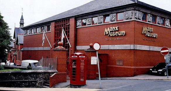 photo of view of Manx Museum, Douglas.