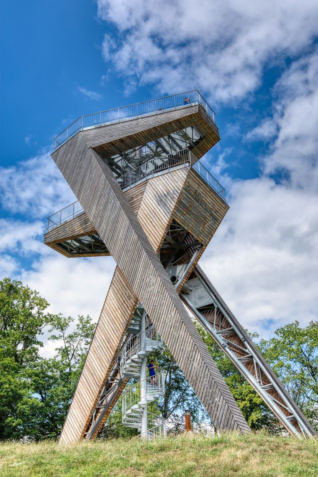 Outlook tower Salaš, Salaš u Velehradu, Salaš, okres Uherské Hradiště, Zlínský kraj, Central Moravia, Czechia