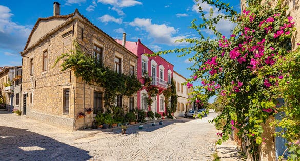 Photo of Alacati is populer historical tourist destination in Izmir ,Turkey.