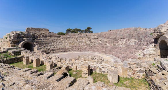 Archaeological Park of Nora - Sardinia - Italy.