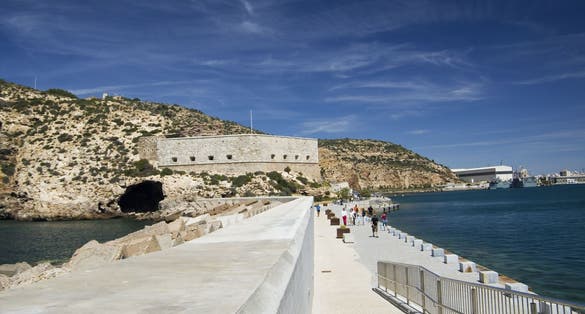 Photo of Fuerte de Navidad Cartagena in Murcia, Spain .
