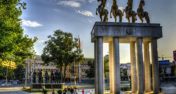 Skopje, North Macedonia.