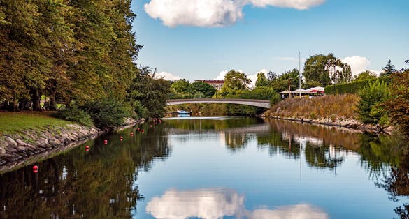 photo of  view of Malmo, Sweden.