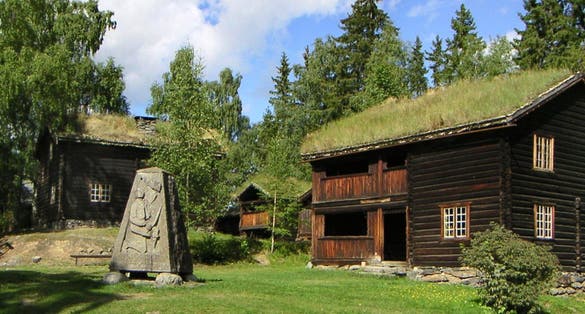 Valdres Folkemuseum ,Fagernes, Norway.
