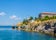 photo of view of small island of saint anastasia is a new tourist attraction in bulgaria near burgas. reconstructed museum, hotel, restaurant and lighthouse are accompanied by small cute beach.,Burgas Bulgaria.