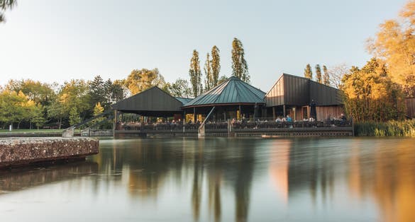 photo of Luxembourg-May 2019: The nice parc de merl garden in Luxembourg city.