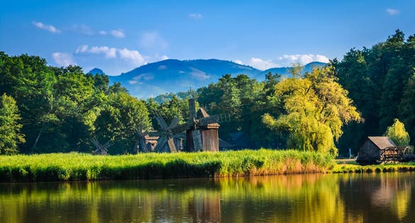 Photo of Dumbrava Sibiului Natural Park, Sibiu, Romania.