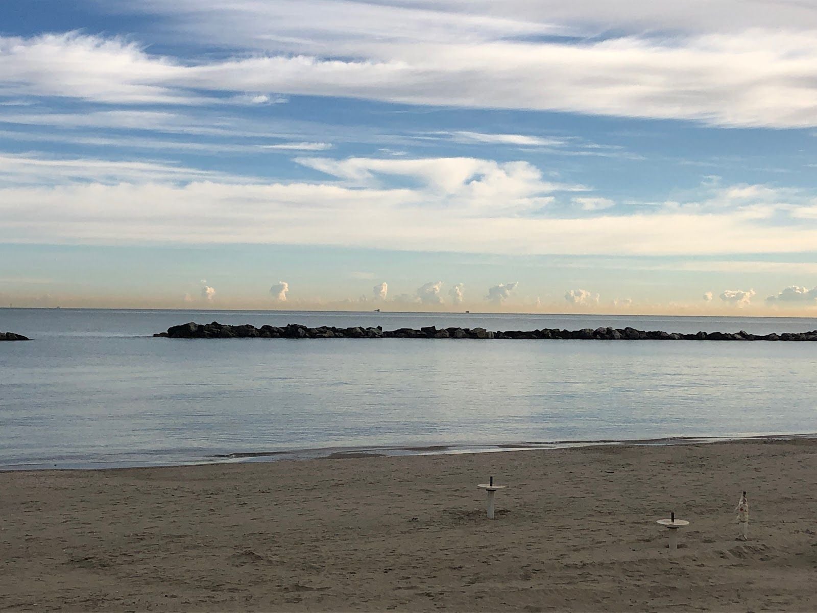 Iltrentanove beach Bellaria, Bellaria, Bellaria-Igea Marina, Rimini, Emilia-Romagna, Italy