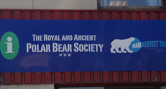 Royal and Ancient Polar Bear Society banner