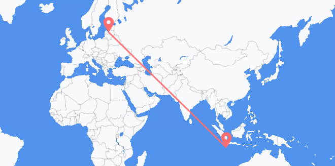 圣诞岛 目的地 拉脱维亚