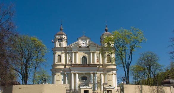 photo of church of st. peter and st. paul, Vilnius, Lithuania.
