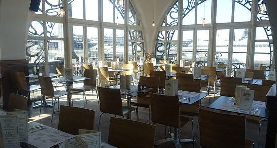Photo of the restaurant of Musical Instruments Museum - Brussels, Belgium.