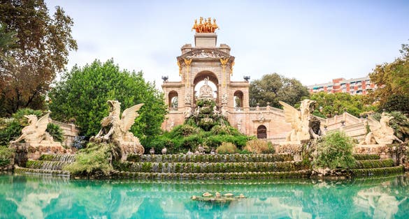 Photo of Cascada monumental in Parc de la Ciutadella, Barcelona, Spain.