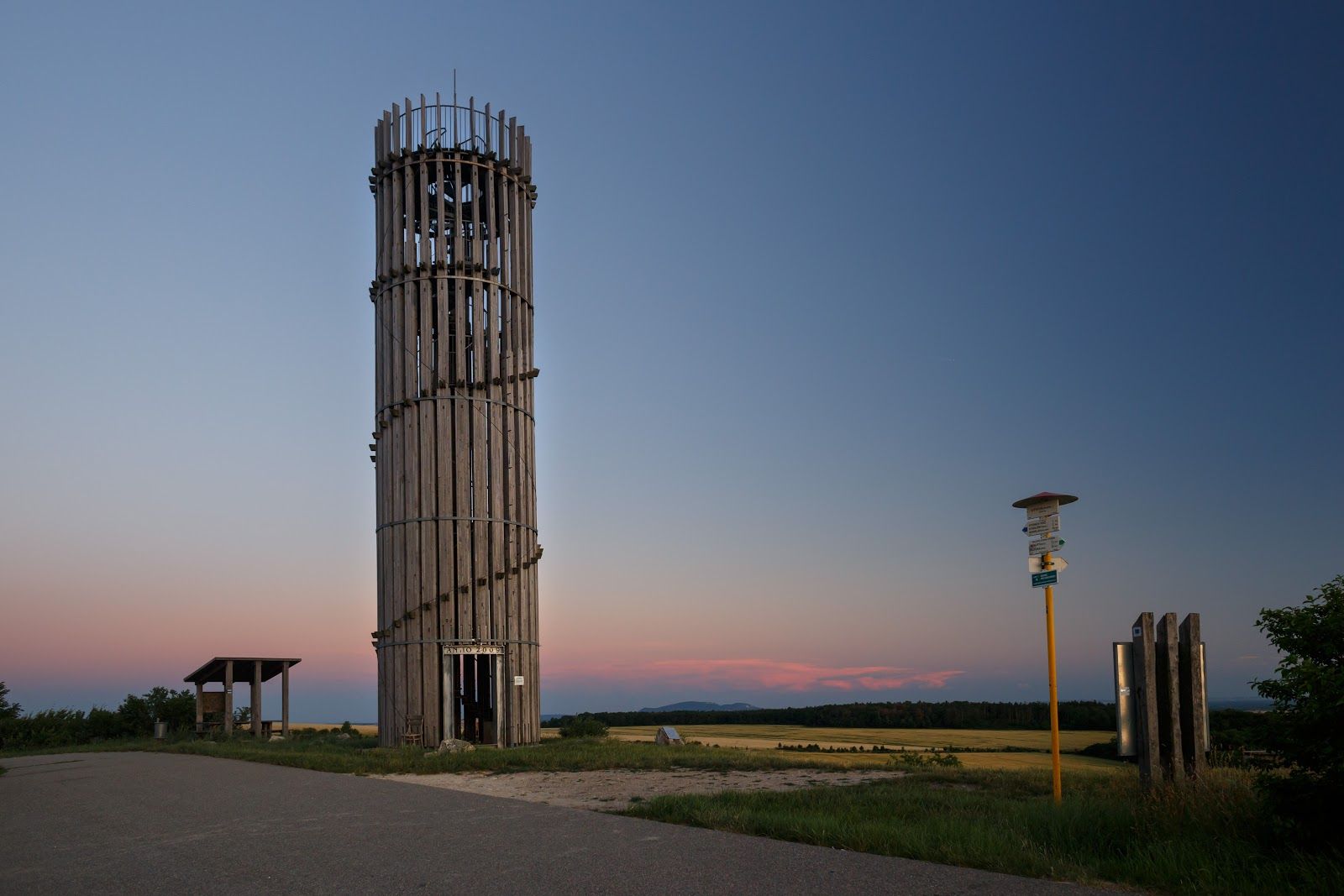 Acacia lookout tower, Židlochovice, okres Brno-venkov, Jihomoravský kraj, Southeast, Czechia