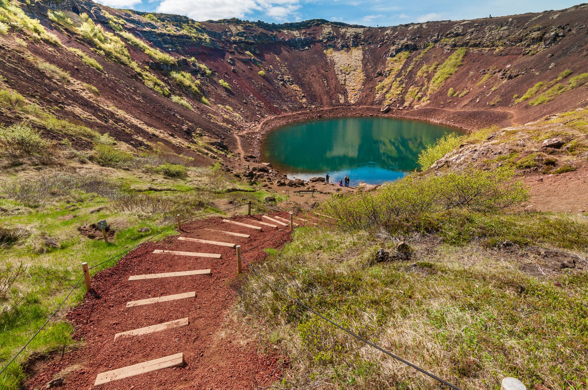 photo of Kerid crater - Iceland.