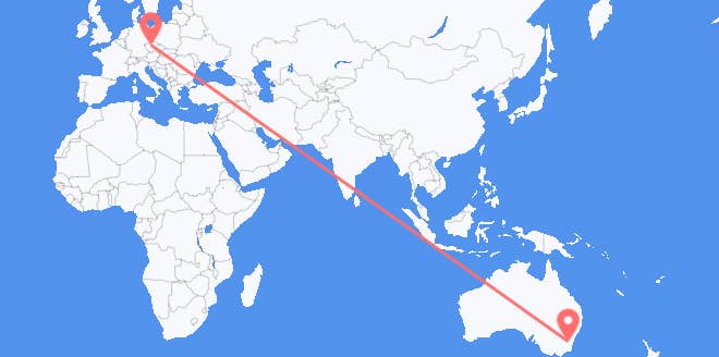 澳大利亚 目的地 捷克