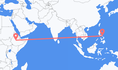 Addis Ababa to Legazpi