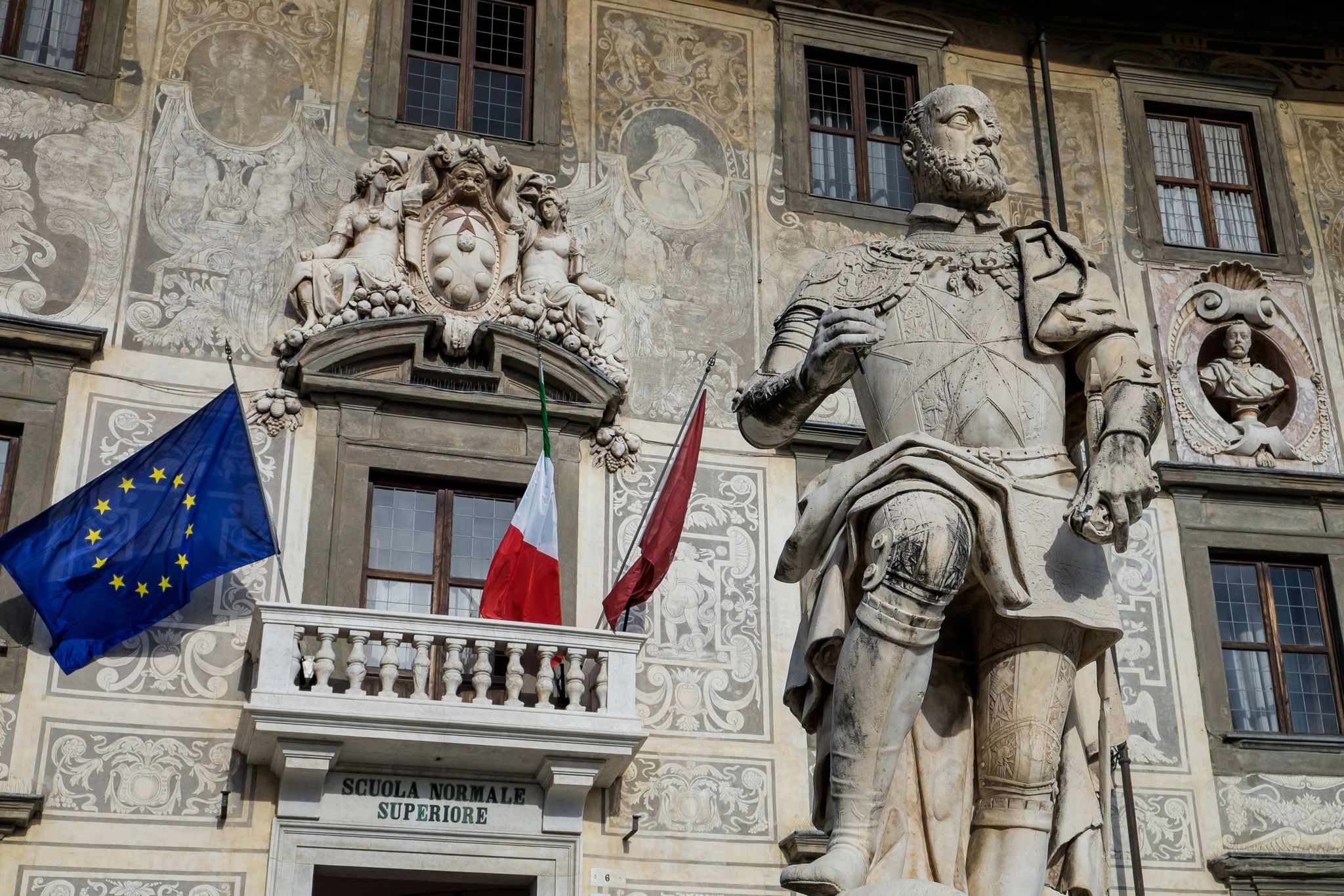 photo of view of Pisa, Tuscany, Italy - The Knights Square ( Piazza dei Cavalieri ),, Pisa, Italy.