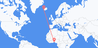 Benin to Iceland