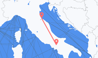 Train tickets from Benevento to Rimini