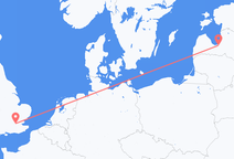 Riga to London