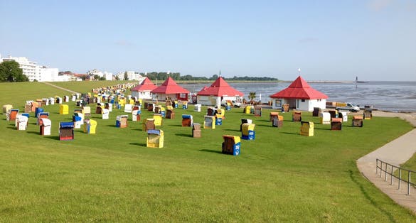 Photo of Early Morning In Cuxhaven at the North Sea, Germany.