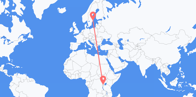 le Rwanda pour la Suède