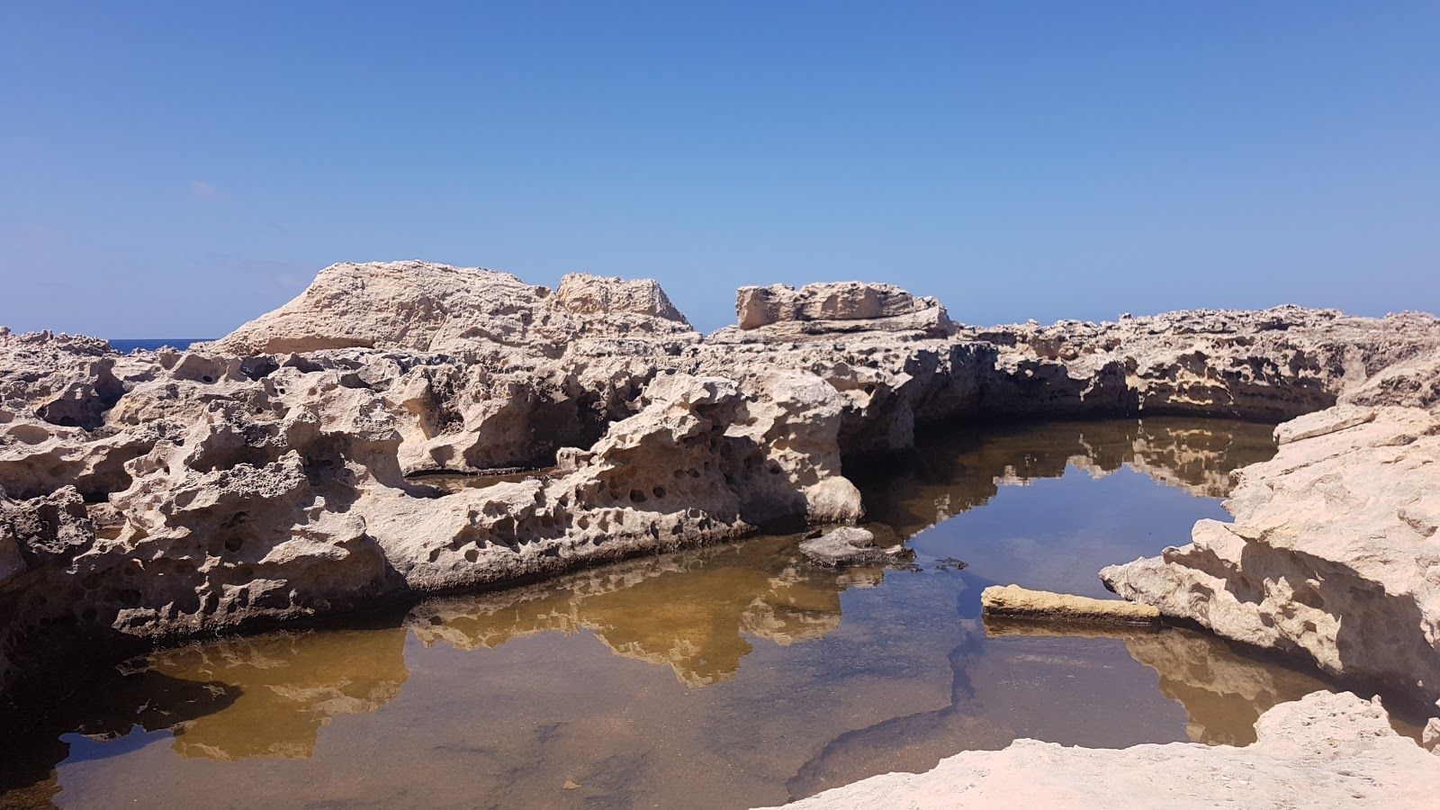 Azure Window (collapsed natural arch), Malta