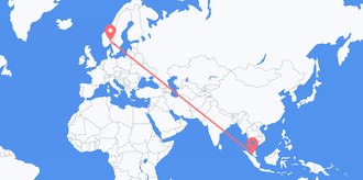 马来西亚 目的地 挪威