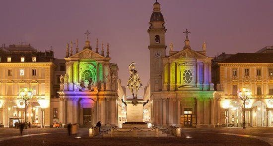 photo of view of Turin city , Italy.