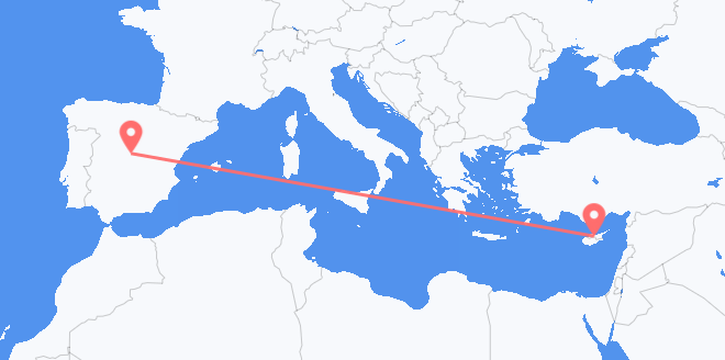 Spain to Cyprus