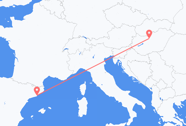 Budapest to Barcelona