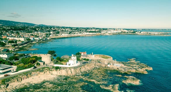 photo of Dun Laoghaire, Forty Foot, Ireland, Drone Aerial .