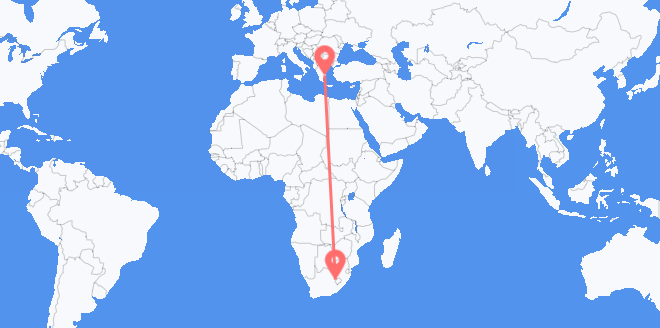le Lesotho pour la Grèce