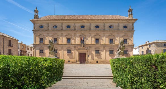 Cadenas Palace (Vazquez de Molina Palace) at Plaza Vasquez de Molina Square - Ubeda, Jaen, Spain