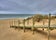 Wooden walk way over sand dune giving access to the beach, Esposende, Portugal (HDR photo).