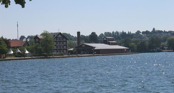 photo of The Motala Motor Museum by lake Vättern in Motala, Sweden.