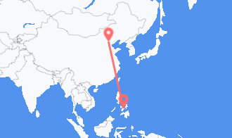 北京市 飞往宿务市