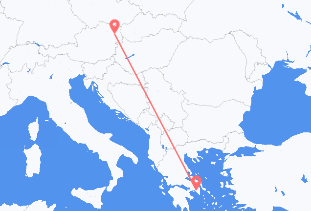 Cheap Flights from Athens to Vienna – Low Fares & Wide Selection