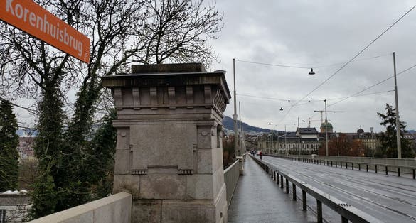 photo of Kornhausbrücke bridge in Bern, Switzerland.