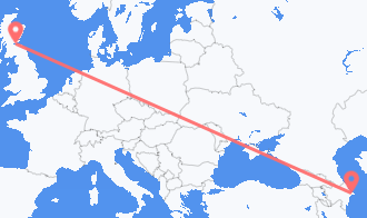 Azerbaijan to Scotland