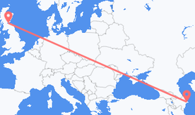 Azerbaijan to Scotland