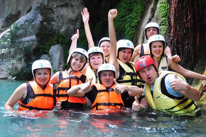 Thrilling Canyoning & Body Rafting at Göynük Canyon Kemer Antalya
