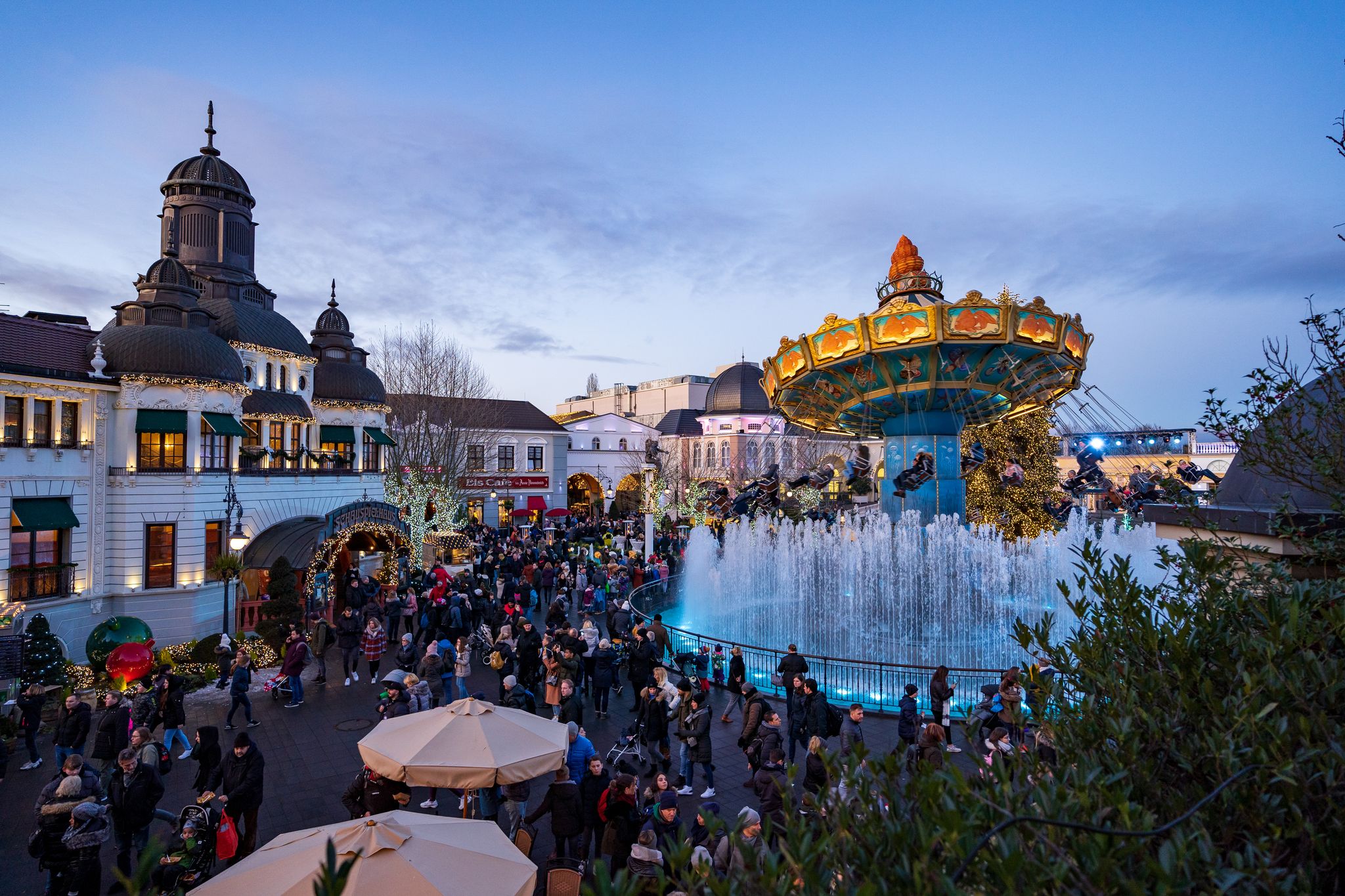 Photo of the German theme park Phantasialand.