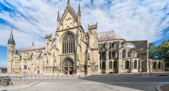 Saint-Remi Basilica in Reims, Champagne, France