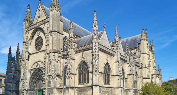 France, Bordeaux, the St. Michel basilica