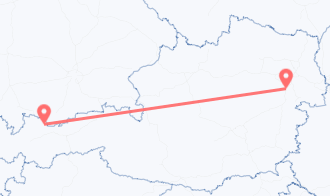 Train tickets from Gemeinde Leobersdorf to Gemeinde Ehrwald