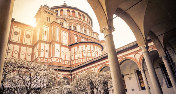 PHOTO OF Church Holy Mary of Grace ( Santa Maria delle Grazie ) , Milan - Italy