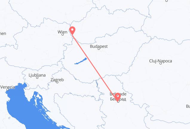 Bratislava to Belgrade